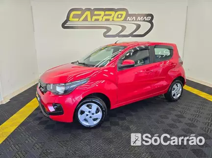 Fiat MOBI LIKE 1.0 8V na cor Vermelha em Curitiba / PR - 6852745