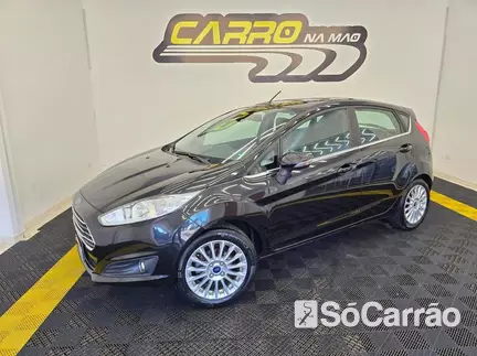 Ford NEW FIESTA TITANIUM 1.6 16V P.SHIFT na cor Preta em Curitiba / PR - 6931289