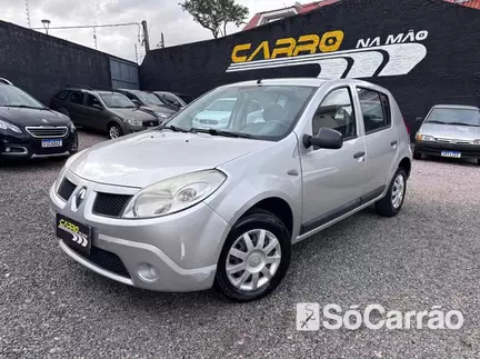Renault SANDERO EXPRESSION 1.0 16V na cor Prata em Curitiba / PR - 6934852