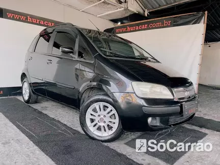 Fiat IDEA ELX FIRE 1.4 8V na cor Preta em Curitiba / PR - 6832308