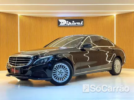 Mercedes C 180 1.6 16V TB na cor Preta em Curitiba / PR - 6677961