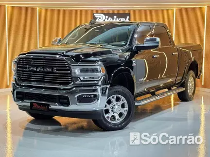 RAM 3500 LARAMIE 4X4 6.7 AT6 na cor Preta em Curitiba / PR - 6978427