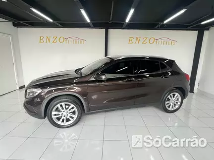 Mercedes GLA 200 ADVANCE 1.6 TB na cor Marrom em Curitiba / PR - 4900717