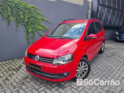 Volkswagen SPACEFOX HIGHLINE G2 1.6 8V na cor Vermelha em Curitiba / PR - 6319332