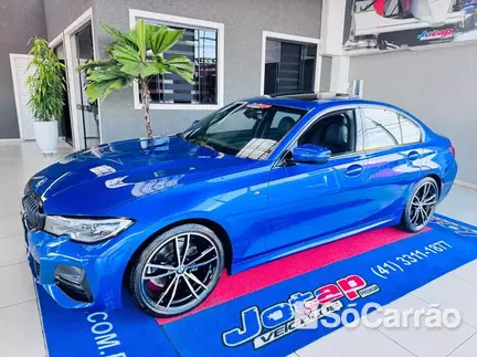 BMW 320I M SPORT 2.0 16V TB AT8 ACTIVEFLEX na cor Azul em Curitiba / PR - 6560363