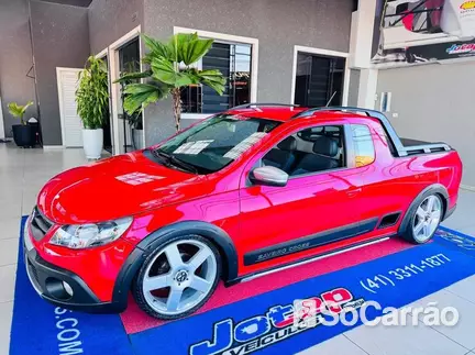 Volkswagen SAVEIRO CE CROSS G6 1.6 8V na cor Vermelha em Curitiba / PR - 6607230