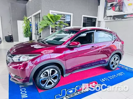 Honda HR-V LX 1.8 16V CVT FLEXONE na cor Vermelha em Curitiba / PR - 6696856