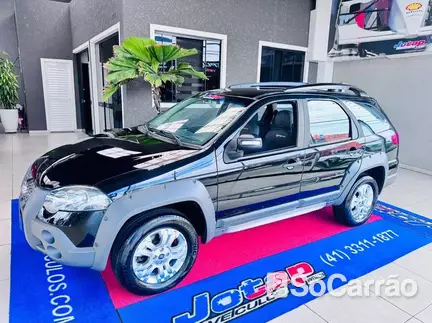 Fiat PALIO WEEKEND ADVENTURE LOCKER 1.8 16V na cor Preta em Curitiba / PR - 6903699