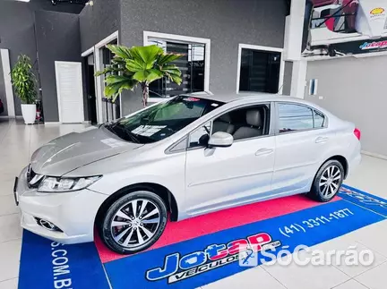 Honda CIVIC LXR 2.0 16V AT5 na cor Prata em Curitiba / PR - 6943788