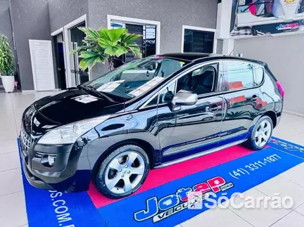Peugeot 3008 ALLURE 1.6 THP 16V TIP na cor Preta em Curitiba / PR - 6952583