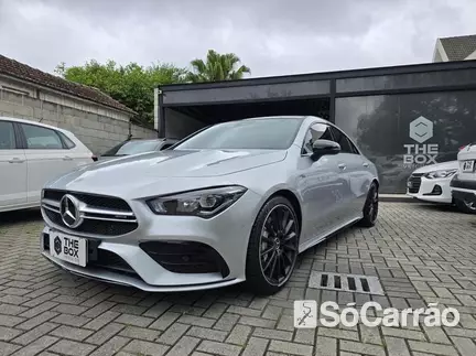 Mercedes CLA 35 LAUNCH EDITION AMG 2.0 16V TB 4MATIC na cor Prata em Curitiba / PR - 6782687