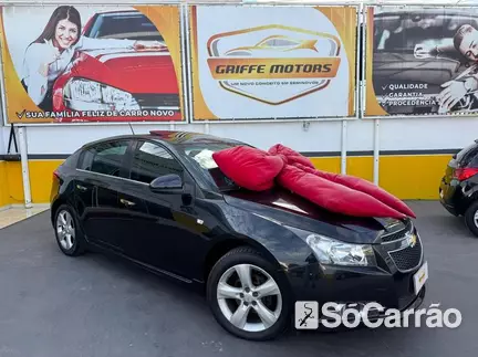Chevrolet CRUZE ECOTEC6 LTZ 1.8 16V AT FLEXPOWER na cor Preta em Curitiba / PR - 6710243