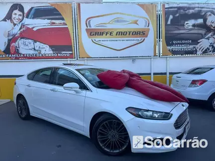 Ford FUSION TITANIUM AWD 2.0 16V GTDI AT na cor Branca em Curitiba / PR - 6768743