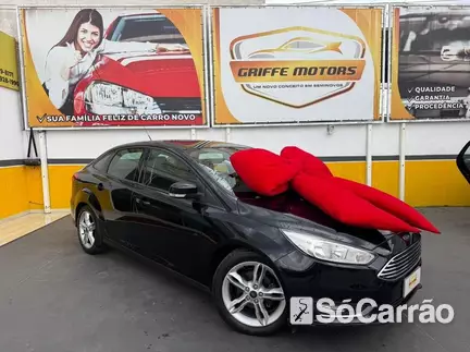 Ford FOCUS FASTBACK SE 2.0 16V P.SHIFT FLEXONE na cor Preta em Curitiba / PR - 6945436