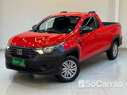 Fiat STRADA CD ENDURANCE 1.4 8V na cor Vermelha em Colombo / PR - 6840605