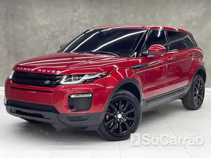 Land Rover RANGE ROVER EVOQUE SE NAC 2.0 TB-SI4 na cor Vermelha em Colombo / PR - 6890205