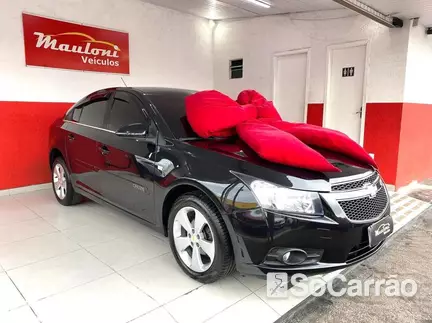 Chevrolet CRUZE LT 1.8 16V AT FLEXPOWER na cor Preta em São José dos Pinhais / PR - 6578637