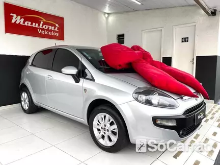 Fiat PUNTO ATTRACTIVE 1.4 8V na cor Prata em São José dos Pinhais / PR - 6722248