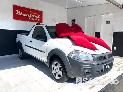 Fiat STRADA CS HARD WORKING 1.4 8V na cor Branca em São José dos Pinhais / PR - 6746919