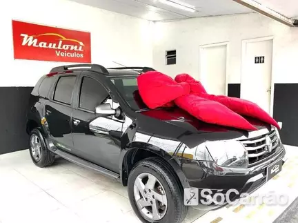 Renault DUSTER DYNAMIQUE 2.0 16V HIFLEX na cor Preta em São José dos Pinhais / PR - 6796455