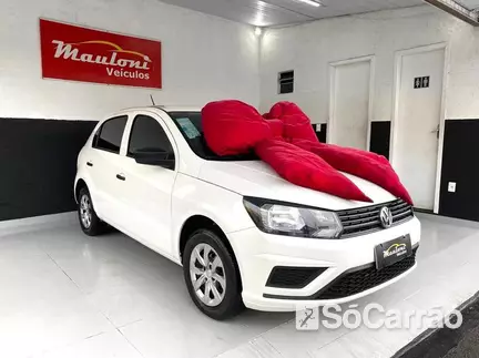 Volkswagen GOL 1.0 12V na cor Branca em São José dos Pinhais / PR - 6940436