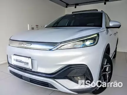 BYD YUAN PLUS 60,8 KW na cor Branca em Curitiba / PR - 6719779