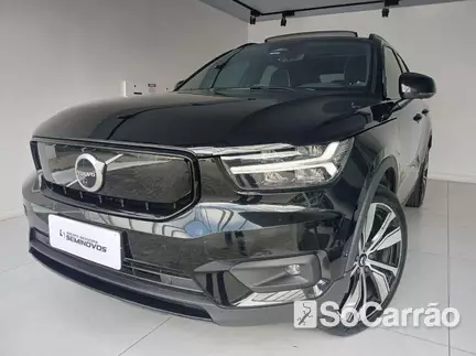 Volvo XC40 BEV 78KWH RECHARGE PURE ELETRIC na cor Preta em Curitiba / PR - 6871067