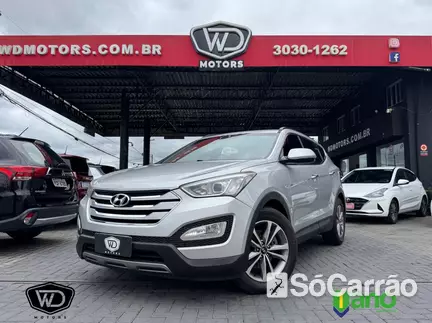 Hyundai SANTA FE GLS 4WD 3.3 V6 AT na cor Prata em Curitiba / PR - 6414660