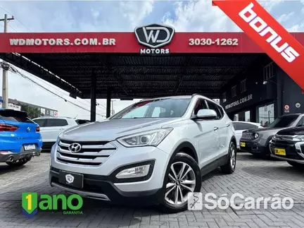 Hyundai SANTA FE GLS 4WD 3.3 V6 AT na cor Prata em Curitiba / PR - 6414660
