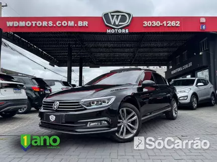 Volkswagen PASSAT COMFORTLINE 2.0 TSI DSG na cor Preta em Curitiba / PR - 6414786