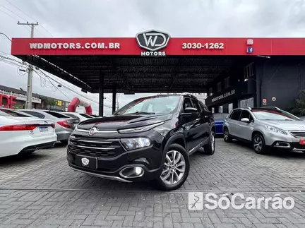 Fiat TORO VOLCANO(DELUXE) 2.4 16V AT9 na cor Preta em Curitiba / PR - 6659553