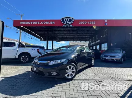 Honda CIVIC EXS 1.8 16V AT na cor Preta em Curitiba / PR - 6717976