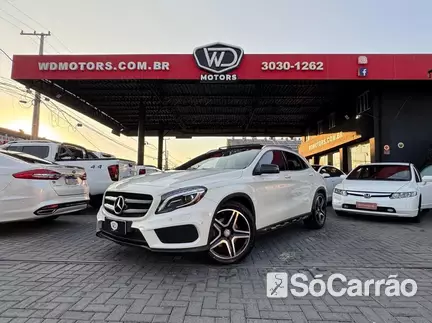 Mercedes GLA 250 2.0 16V TB 4MATIC na cor Branca em Curitiba / PR - 6794298