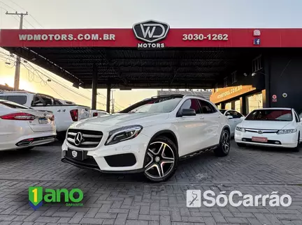 Mercedes GLA 250 2.0 16V TB 4MATIC na cor Branca em Curitiba / PR - 6794298
