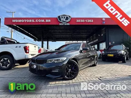 BMW 320I 320I M SPORT 2.0 16V TB GAS na cor Preta em Curitiba / PR - 6804025