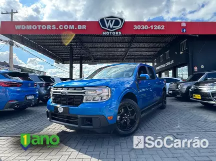 Ford MAVERICK LARIAT FX4 AWD 2.0 AT8 na cor Azul em Curitiba / PR - 6862490