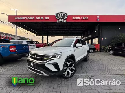Volkswagen TAOS HIGHLINE 250 1.4 TSI TB AT6 na cor Branca em Curitiba / PR - 6898656