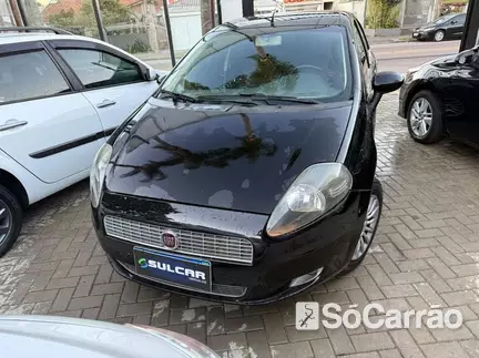 Fiat PUNTO (CONFORT) 1.4 8V na cor Preta em Curitiba / PR - 6796565