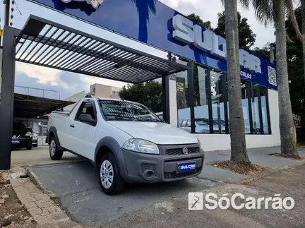 Fiat STRADA CD (TRIBUTO 125) 1.3 8V CVT FIREFLY na cor Branca em Curitiba / PR - 6796574