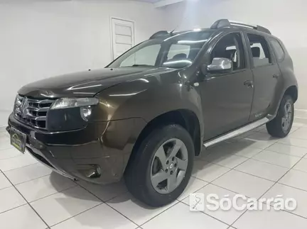 Renault DUSTER DYNAMIQUE 2.0 16V AT HIFLEX na cor Verde em Curitiba / PR - 6817667