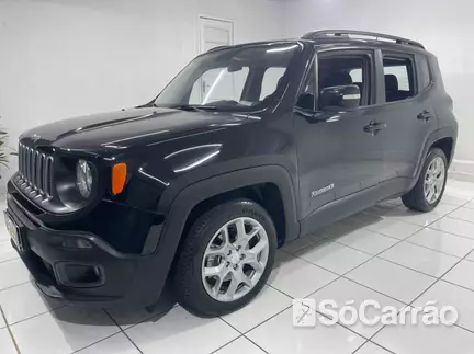 JEEP RENEGADE LONGITUDE 1.8 16V AT6 na cor Preta em Curitiba / PR - 6959788