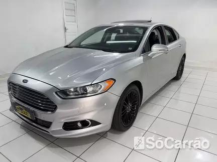Ford FUSION TITANIUM AWD 2.0 16V GTDI AT na cor Prata em Curitiba / PR - 6959828