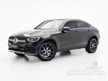 Mercedes GLC 300 COUPE AMG LINE 2.0 16V TB AT 4MATIC na cor Cinza em Curitiba / PR - 6575493