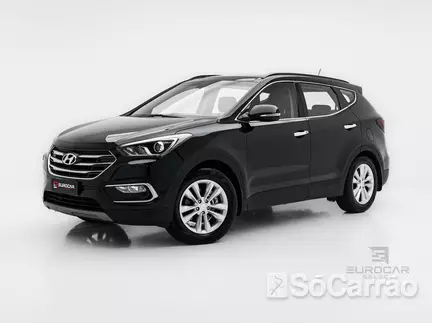 Hyundai SANTA FE GLS 4WD 3.3 V6 AT na cor Preta em Curitiba / PR - 6676237