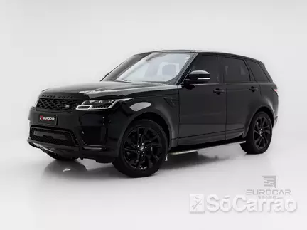 Land Rover RANGE ROVER SPORT HSE 4X4 2.0 PHEV na cor Preta em Curitiba / PR - 6684529