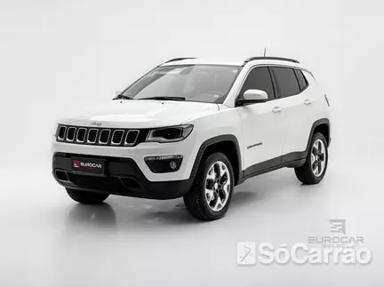 JEEP COMPASS LONGITUDE 4X4 2.0 TB AT9 na cor Branca em Curitiba / PR - 6740547