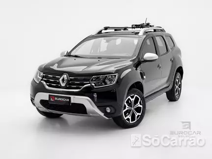Renault DUSTER ICONIC 1.6 16V SCE CVT X-TRONIC na cor Preta em Curitiba / PR - 6791579