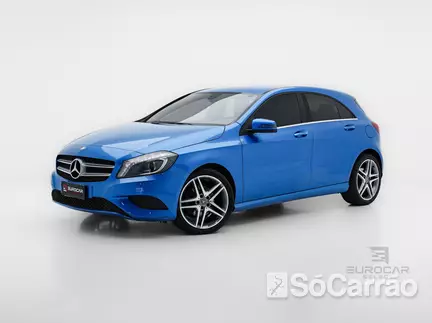 Mercedes A 200 URBAN 1.6 TURBO na cor Azul em Curitiba / PR - 6814715