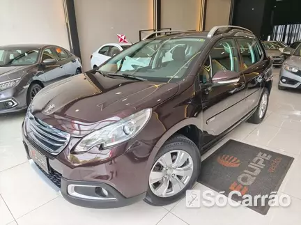 Peugeot 2008 ALLURE 1.6 16V AT FLEXSTART na cor Marrom em Maringá / PR - 6905538