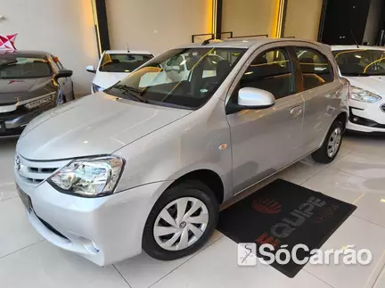 Toyota ETIOS HATCH XS 1.5 16V AT na cor Prata em Maringá / PR - 6914668